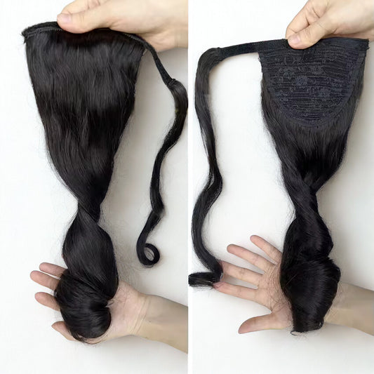 L’Iconique – Ponytail Loose Wave 16 pouces | Extensions cheveux humains premium - Thifany Hair Company