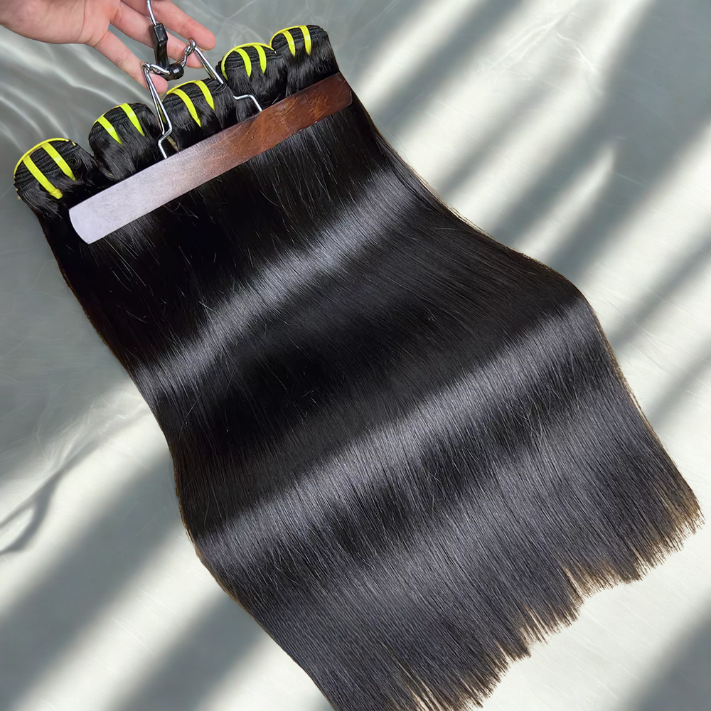 Tissage Straight double drawn 100% Cheveux Naturels - Thifany Hair Company