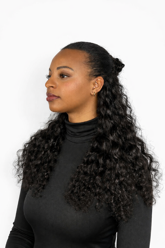 L’Indépendante – Clip In Deep Curly 18 pouces | Extensions naturelles premium - Thifany Hair Company
