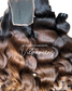 Pack Vietnamese Raw Hair Wavy – 2 Bundles + 1 Closure - Thifany Hair Company