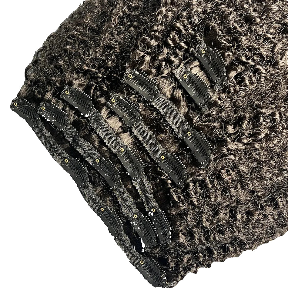 L’Indépendante – Clip In Kinky Curly 18 pouces | Extensions naturelles premium - Thifany Hair Company