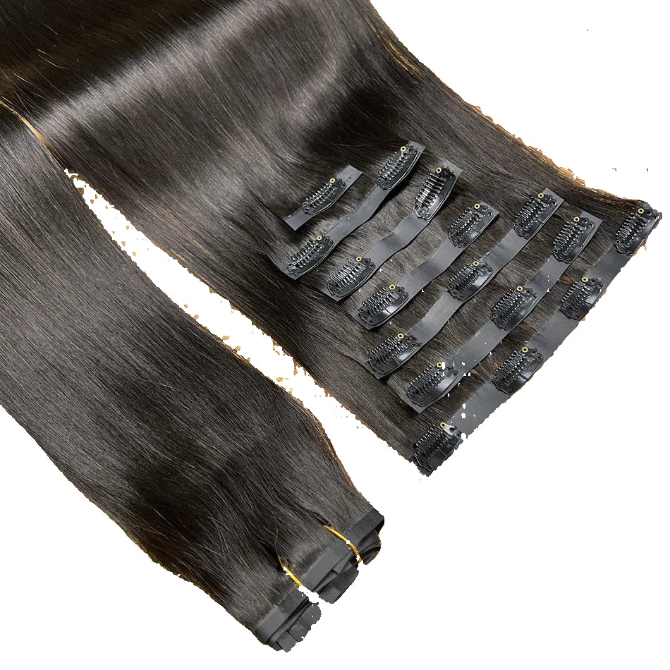 L’Indépendante – Clip In Lisse 18 pouces | Extensions naturelles premium - Thifany Hair Company