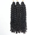 Lot de 3 Crochet Hair Cheveux vierges 10A – Deep curly - Thifany Hair Company