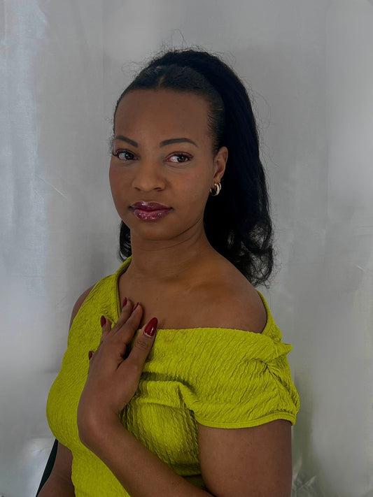 L’Iconique – Ponytail Kinky Straight 16 pouces | Extensions naturelles premium - Thifany Hair Company