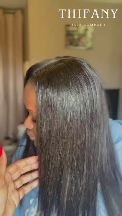 HD Lace Closure 5x5 – Cheveux humains naturels | 12 pouces & 16 pouces